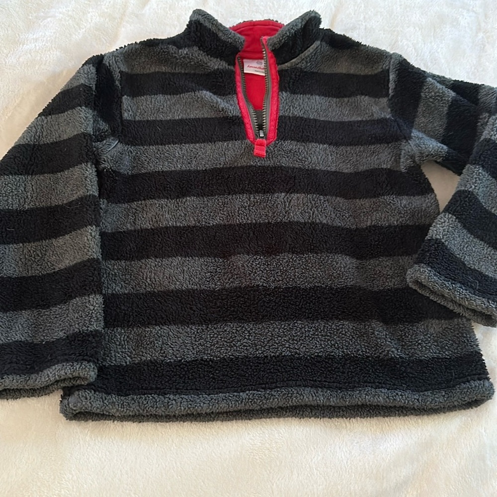 Charcoal and black marshmallow HA pullover - 6yr/120